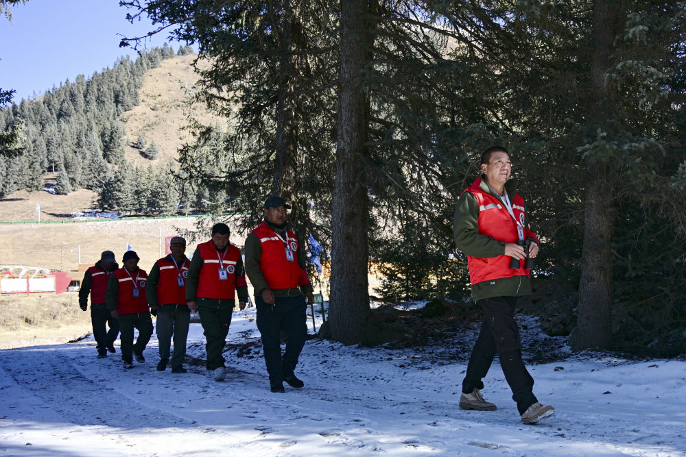入冬巡林 防火護山 